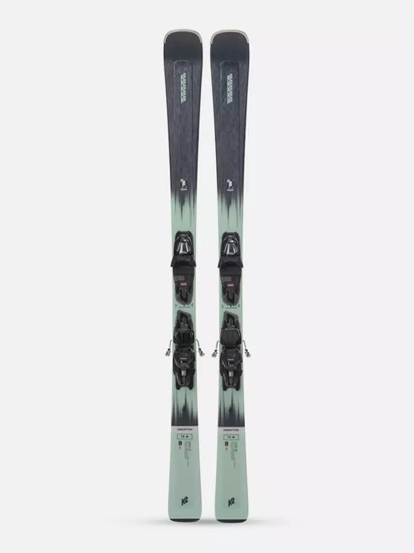 buy k2 skis uk Women's Anthem 75 ERP 10 QUIKCLIK White-Black SET-149 cm-10D0408.273.1.149-Ski Set with Binding, Design, 149 Sports & Outdoors and still holds an edge when you bring it back to the piste K2 Ski evo