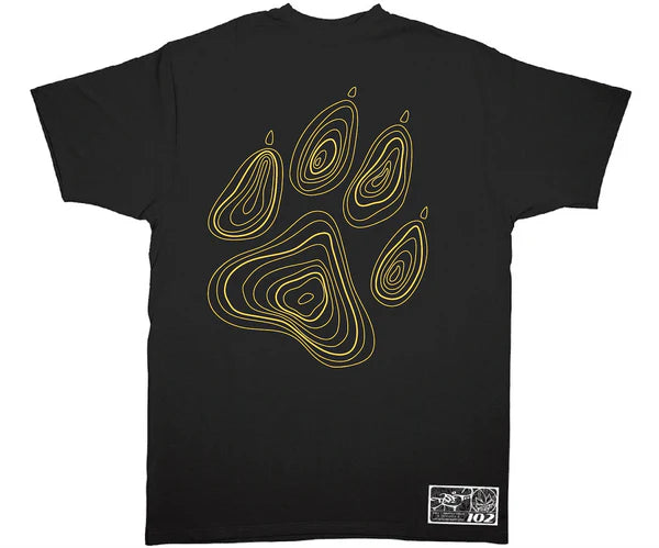 Tall T x Phil Casabon - B-Dog Paw - Black / Gold