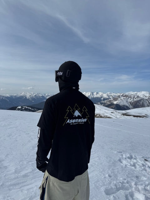 ASCENSION SPORTS TEE - BLACK
