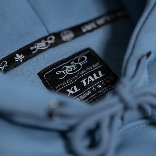 Tall T - Classic Logo Hoodie - Slate / Caramel
