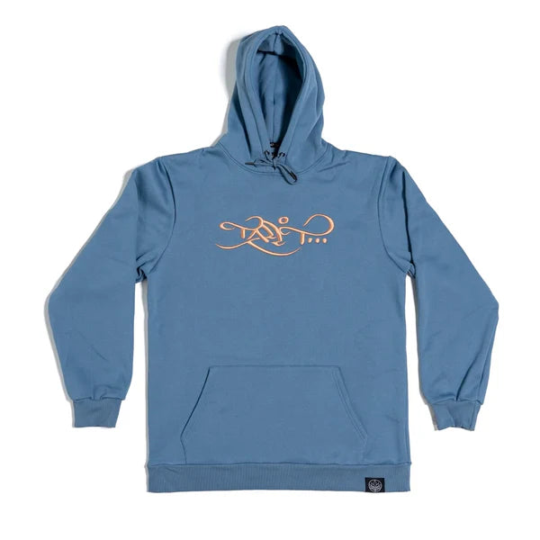 Tall T - Classic Logo Hoodie - Slate / Caramel