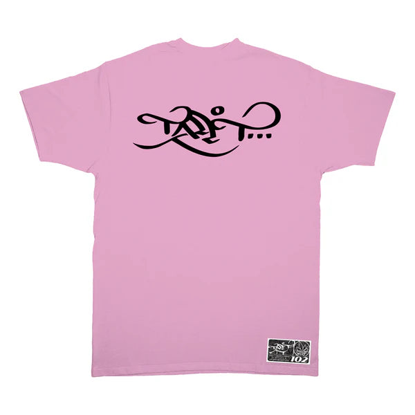 Tall T - Classic Logo - Pink / Black