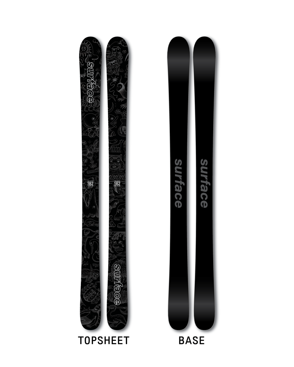 Surface Skis - The Give'r