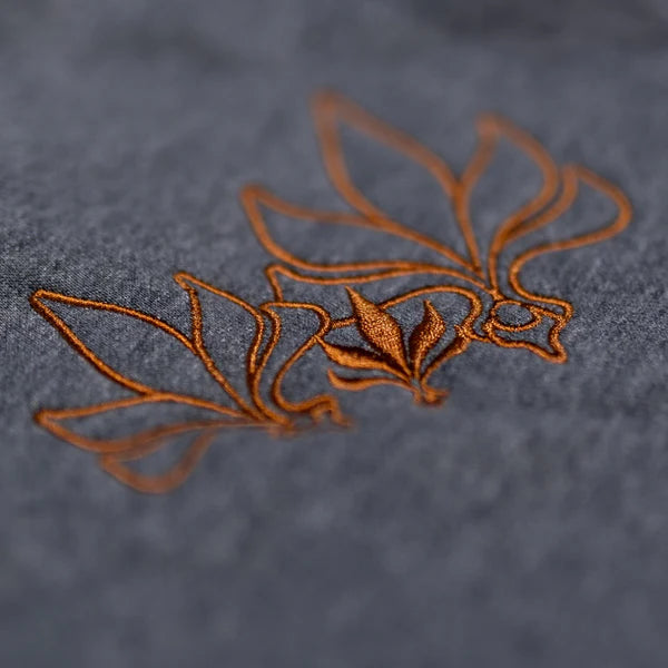Tall T - Classic Logo Hoodie - Charcoal / Copper