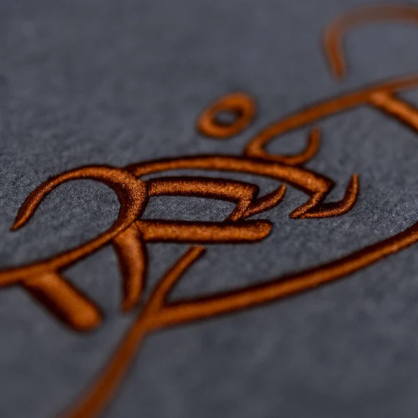 Tall T - Classic Logo Hoodie - Charcoal / Copper