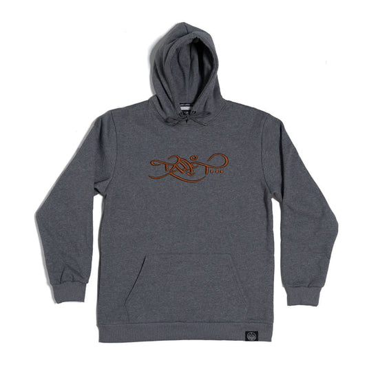 Tall T - Classic Logo Hoodie - Charcoal / Copper