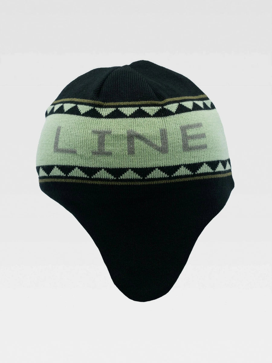 Line - Heater Beanie - Black