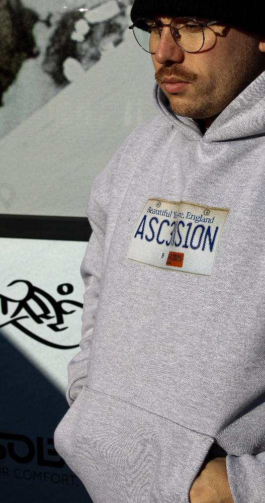 ASCENSION SPORTS HOODIE - REG PLATE - PRE ORDER