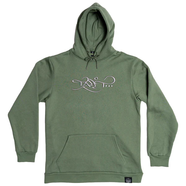 Tall T - Classic Logo Hoodie - Sage / Silver