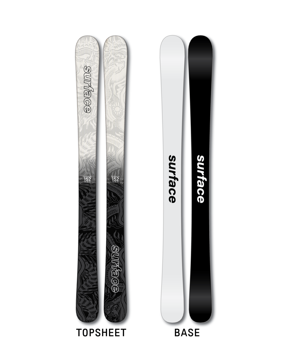 Surface Skis - The Royale JR