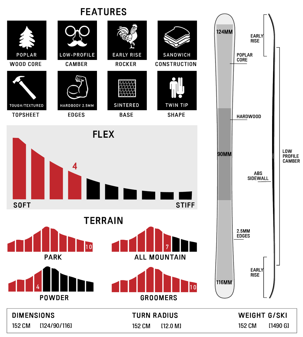 Surface Skis - The Royale JR 24/25