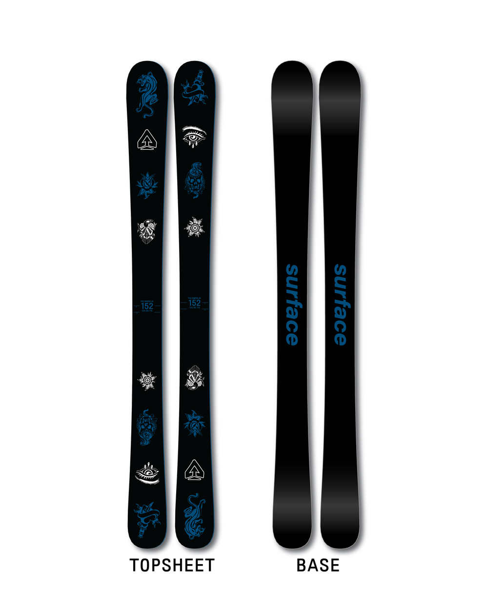 Surface Skis - The Sniper JR