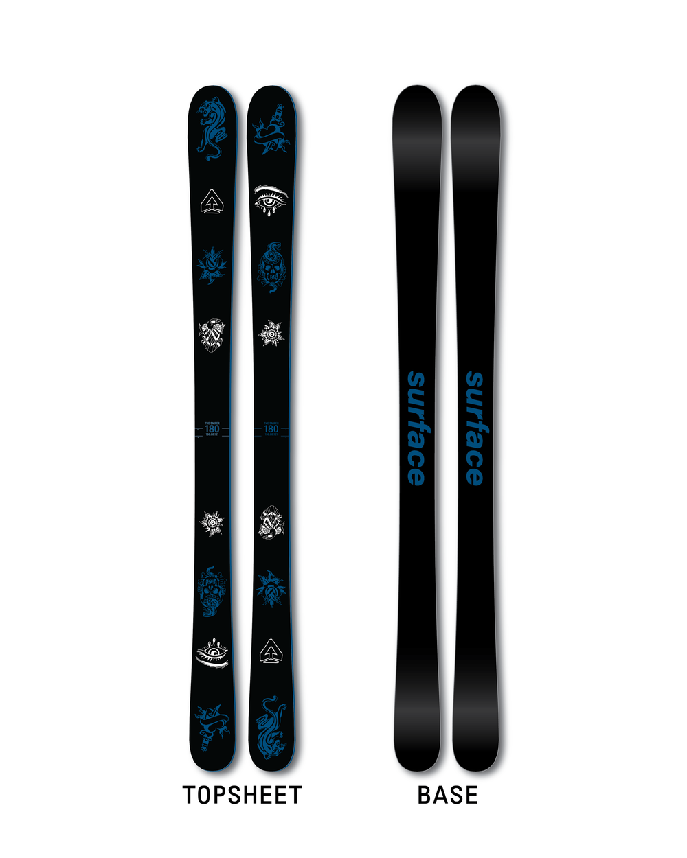 Surface Skis - The Sniper