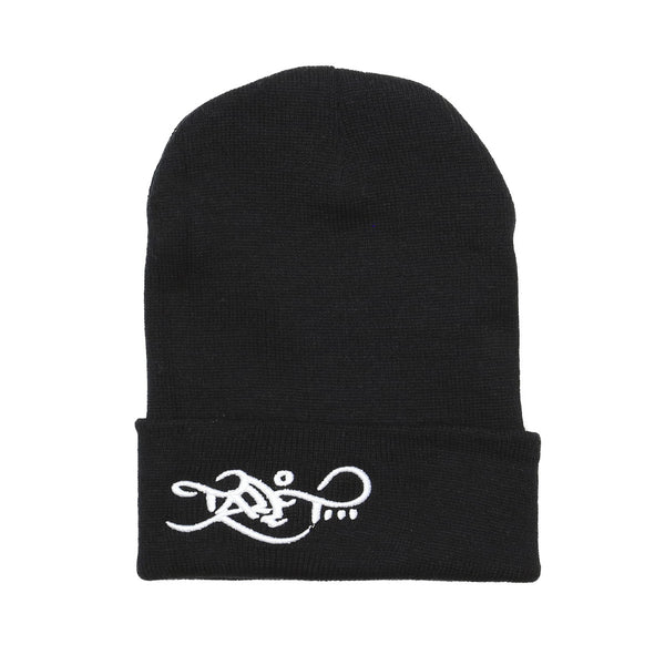 Tall T - Beanie - Black / White