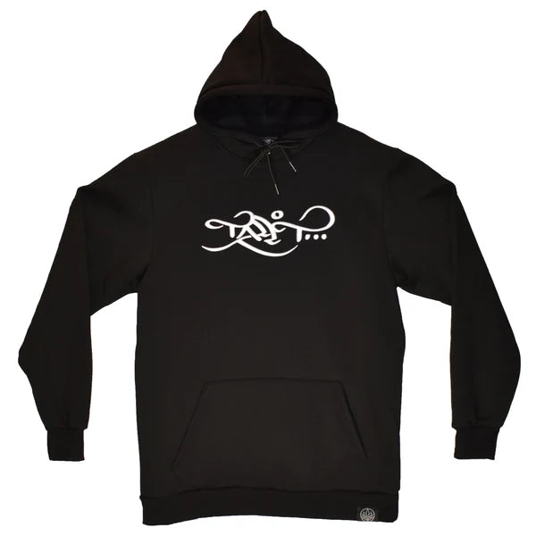 Tall T - Classic Logo Hoodie - Black / White