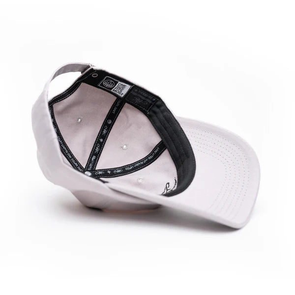 Tall T - Dad Hat - Leaf - Light Grey/Black