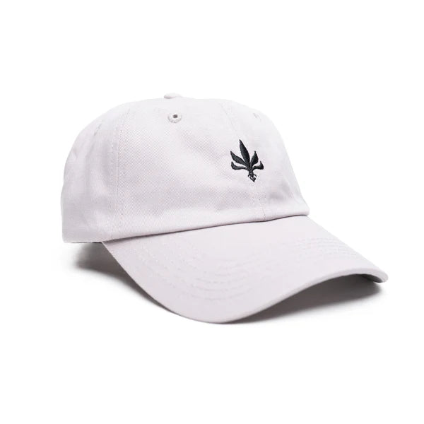 Tall T - Dad Hat - Leaf - Light Grey/Black