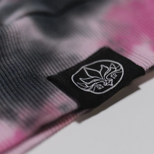 Tall T - Classic Logo Hoodie - Pink Tye Dye