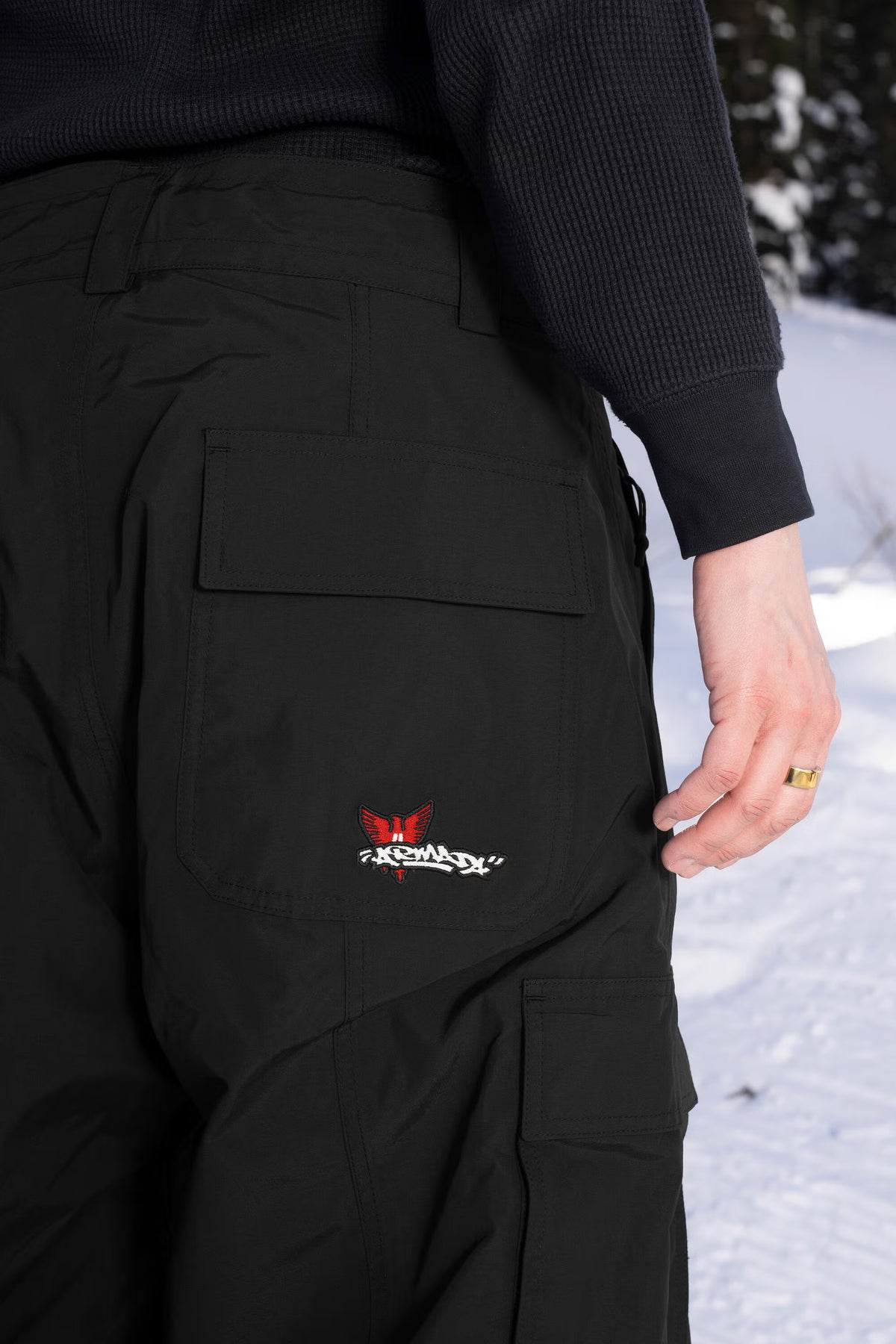 Armada - Team Issue 2L Insulated Cargo Pant - BLACK