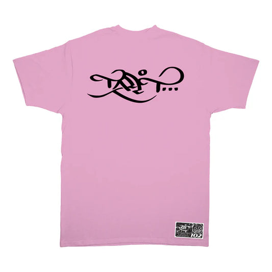 Tall T - Classic Logo - Pink / Black