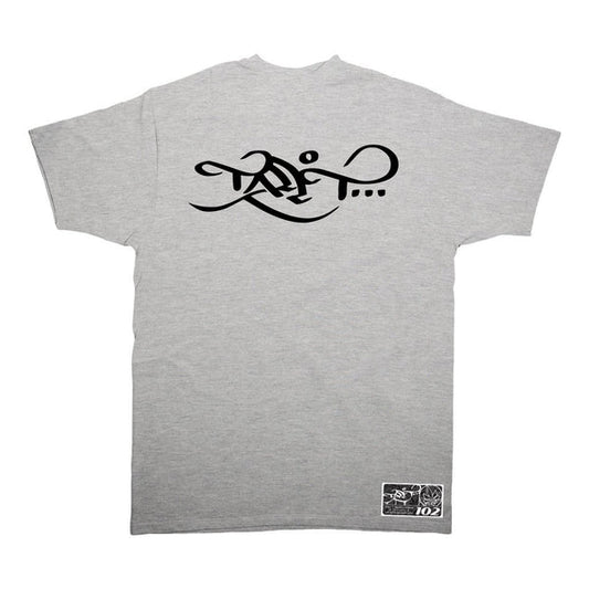 Tall T - Classic Logo - Athletic Grey / Black