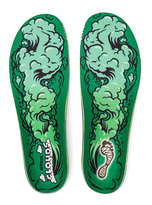 Remind Insoles - MEDIC IMPACT CLOUDS 5.5MM Mid-High Arch Insoles