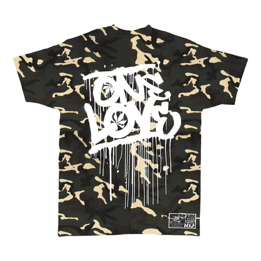 Tall T - One Love - Camo / White