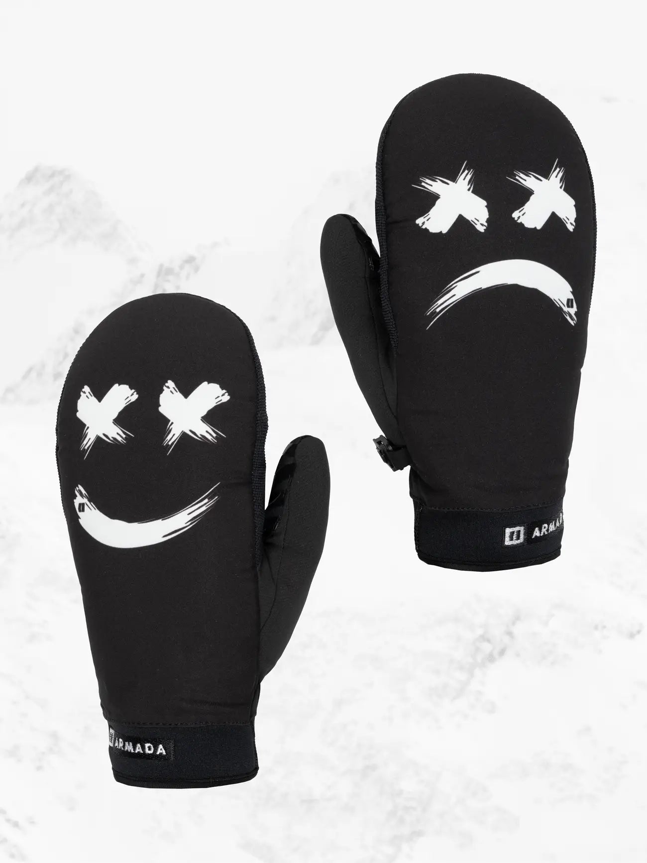 Armada - Carmel Windstopper Mitt - Off White Smiley